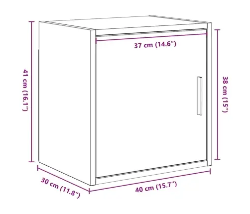 Sieninės Garažo Spintos, 2Vnt., Rudos, Mediena