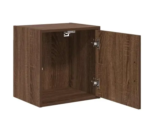 Sieninės Garažo Spintos, 2Vnt., Rudos, Mediena