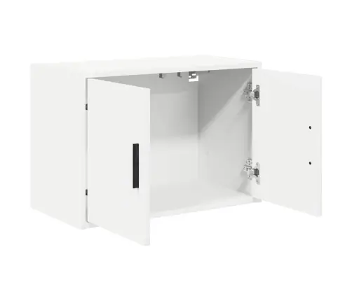 Garāžas Sienas Skapji, 2 Gab., Balti, Inženierijas Koks Vidaxl