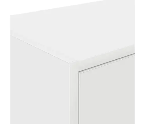 Garāžas Sienas Skapji, 2 Gab., Balti, Inženierijas Koks Vidaxl