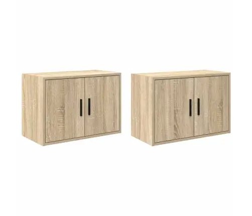 Sieninės Garažo Spintos, 2Vnt., Ąžuolo, Mediena