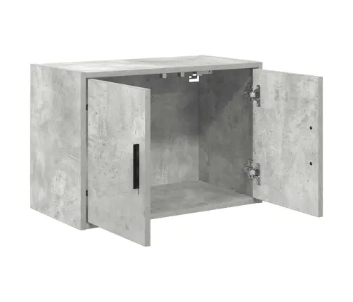 Garažo Sieninė Spinta Betoninė Pilka Inžinerinė Mediena