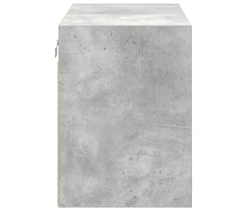 Garāžas Sienas Skapji, 2 Gab., Betona Pelēki, Inženierijas Koks Vidaxl