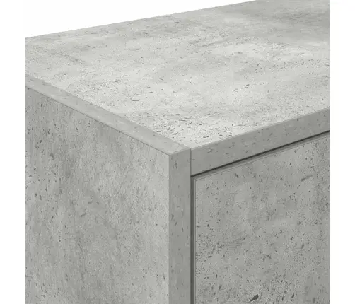 Garāžas Sienas Skapji, 2 Gab., Betona Pelēki, Inženierijas Koks Vidaxl