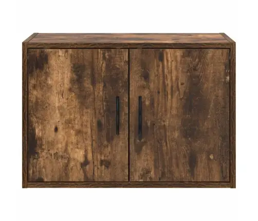 Garāžas Sienas Skapis Kūpināta Ozola Inženierijas Koks Vidaxl