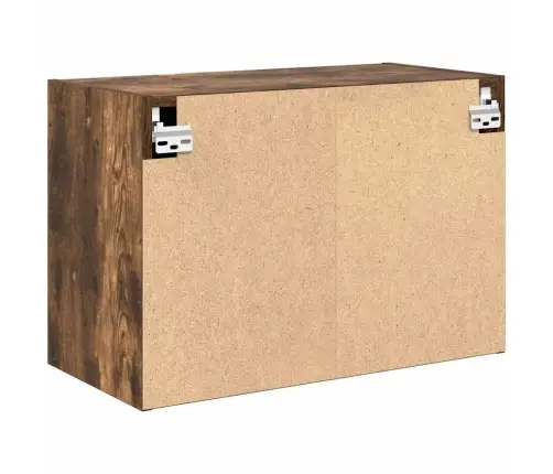 Garāžas Sienas Skapis Kūpināta Ozola Inženierijas Koks Vidaxl