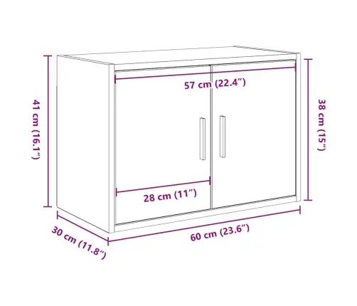 Sieninės Garažo Spintos, 2Vnt., Dūminės, Mediena