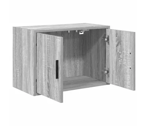 Sieninė Garažo Spinta Pilka Sonoma Inžinierinė Mediena