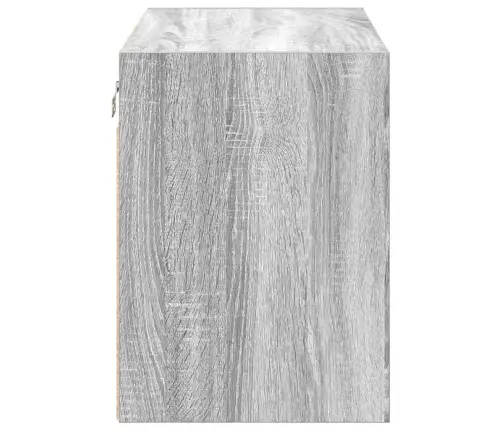 Sieninė Garažo Spinta Pilka Sonoma Inžinierinė Mediena