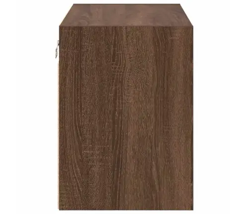 Sieninės Garažo Spintos, 2Vnt., Rudos, Mediena