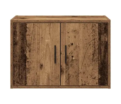 Garāžas Sienas Skapis Vecā Koka Inženierijas Koksne Vidaxl