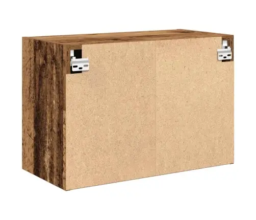 Garāžas Sienas Skapis Vecā Koka Inženierijas Koksne Vidaxl