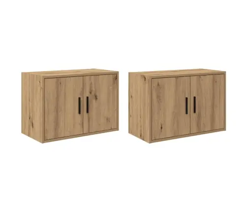 Garaaži Seinakapid 2 Tk, Kunsttamm, Tehispuit