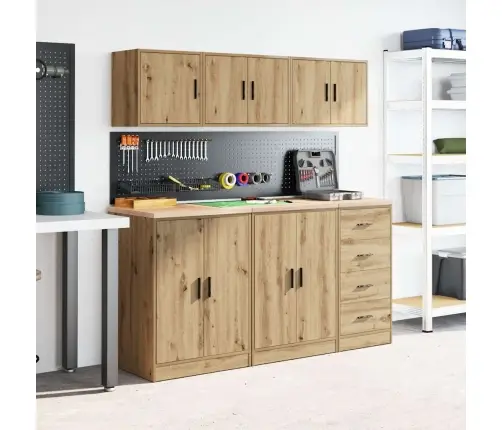 Garaaži Seinakapid 2 Tk, Kunsttamm, Tehispuit