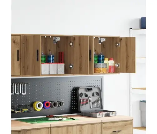 Garaaži Seinakapid 2 Tk, Kunsttamm, Tehispuit