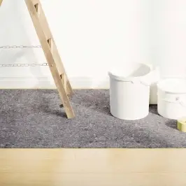 Krāsotājs Flīss, 25 M, 280 G/M², Neslīdošs, Pelēks Vidaxl