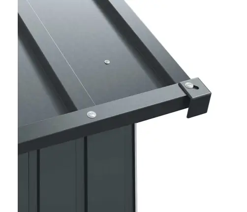 Putnu Voljēra Melnā Krāsā 310X215X247 Cm No Tērauda Vidaxl