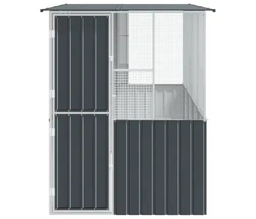 Paukščių Narvas Antracitas 315 X 167 X 200 Cm Cinkuota Plienas