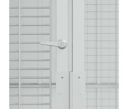 Putnu Voljērs Antracīts 215X210X247 Cm Tērauds Vidaxl