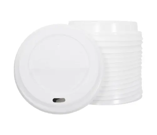 Popieriniai Kavos Puodeliai Su Dangteliais 1000 Vnt 16Oz 400 Ml