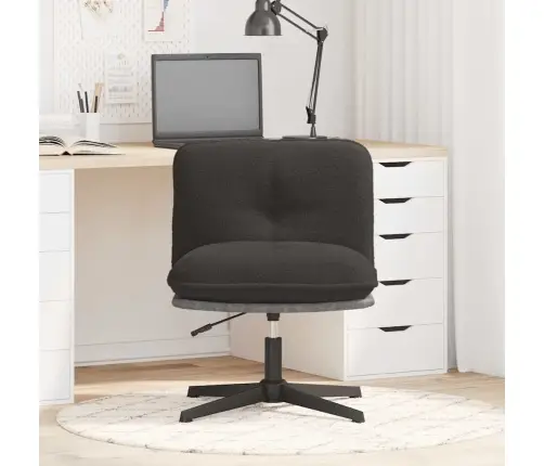 Pööratav Kontoritool, Tumehall, Lokkis Villataoline Kangas