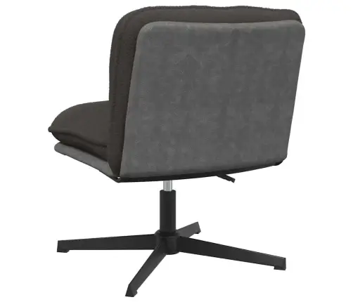 Pööratav Kontoritool, Tumehall, Lokkis Villataoline Kangas