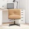Pasukamas Biuro Kėdės Smėlio Spalvos Garbanotas Vilnos Audinys