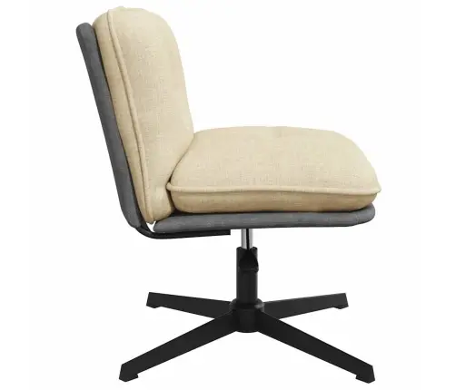 Pööratav Kontoritool, Kreemjas, Kangas