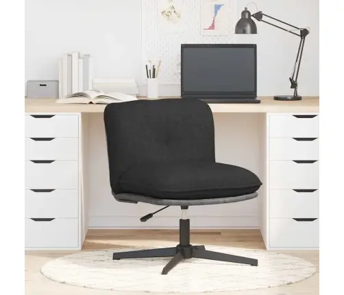 Biroja Krēsls, Melns Audums Vidaxl