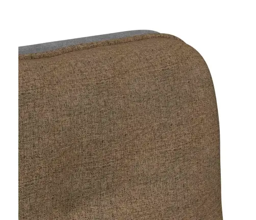 Biroja Krēsls, Pelēkbrūns Audums Vidaxl