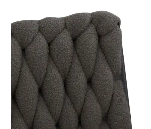 Pasukamas Biuro Kėdės Tamsiai Pilka Garbanotas Vilnos Audinys