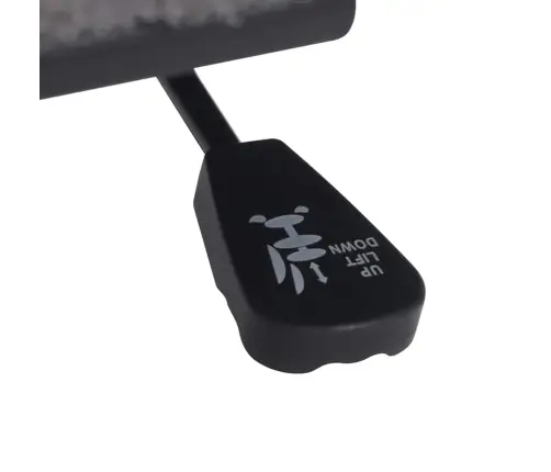 Pasukamas Biuro Kėdės Tamsiai Pilka Garbanotas Vilnos Audinys