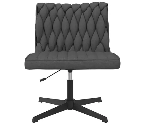 Biroja Krēsls, Tumši Pelēks Audums Vidaxl