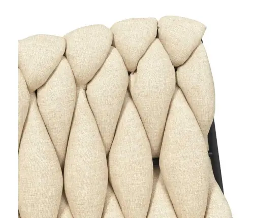 Pasukama Biuro Kėdė, Kreminės Spalvos, Audinys