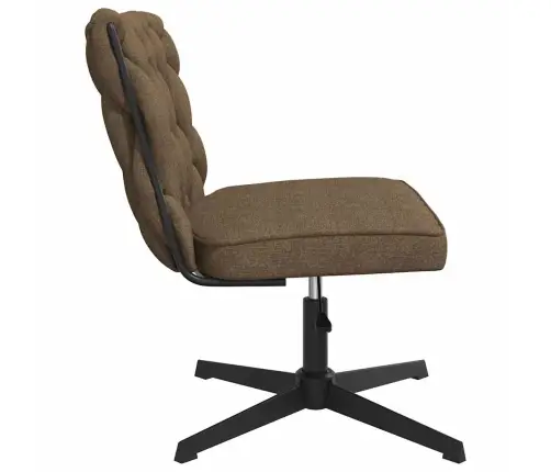 Biroja Krēsls, Pelēkbrūns Audums Vidaxl