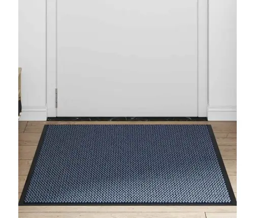 Durvju Paklājs, Zils, 80X120 Cm Vidaxl