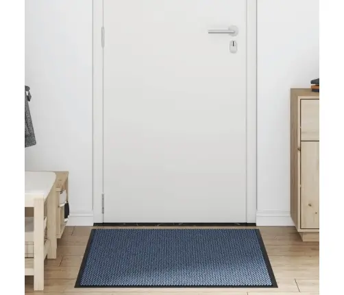 Durvju Paklājs, Zils, 80X120 Cm Vidaxl