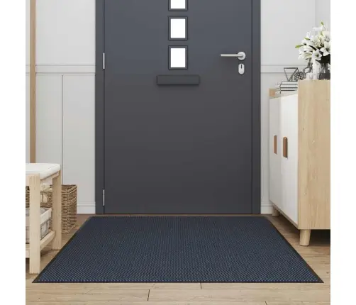 Durvju Paklājs, Zils, 115X200 Cm Vidaxl