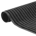 Uksematt Triip Must Ja Hall 90X150 Cm