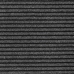 Durvju Paklājs, Svītrains, Melns Un Pelēks, 115X500 Cm Vidaxl