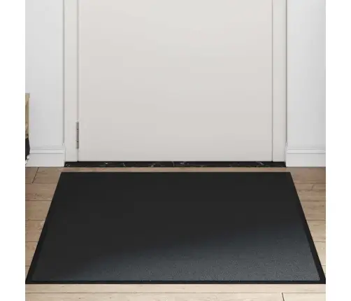 Durvju Paklājs, Melns, 90X150 Cm Vidaxl