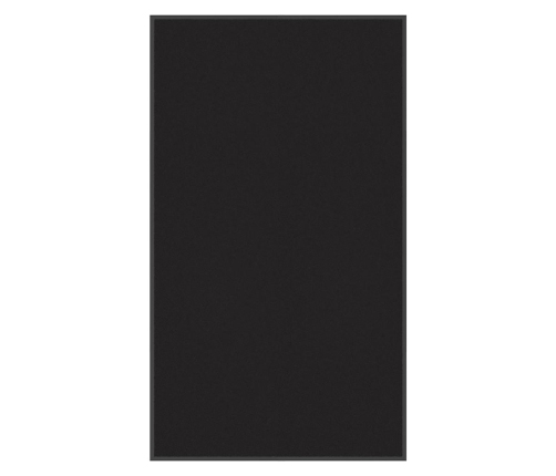 Durvju Paklājs, Melns, 115X200 Cm Vidaxl