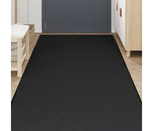 Durvju Paklājs, Melns, 115X500 Cm Vidaxl