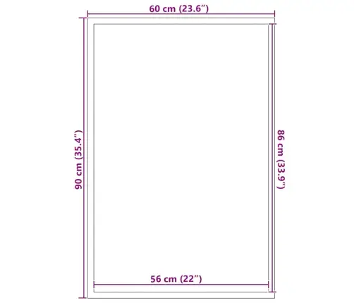 Uksematt, Antratsiithall, 60 X 90 Cm Uksematt, Antratsiithall, 60 X 90 Cm