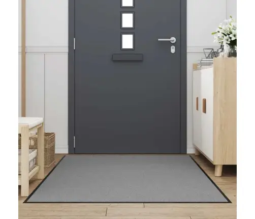 Durvju Paklājs, Pelēks, 115X200 Cm Vidaxl