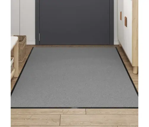 Durvju Paklājs, Pelēks, 115X200 Cm Vidaxl