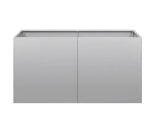 Puķu Kaste, 80X40X40 Cm, Cinkots Tērauds Vidaxl