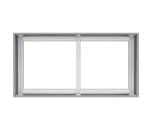 Puķu Kaste, 80X40X40 Cm, Cinkots Tērauds Vidaxl