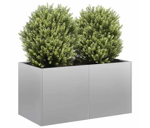 Puķu Kaste, 80X40X40 Cm, Cinkots Tērauds Vidaxl