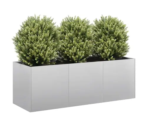 Puķu Kaste, 120X40X40 Cm, Cinkots Tērauds Vidaxl